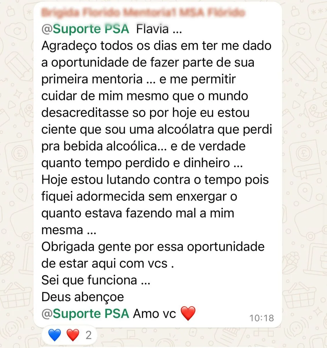 Depoimento 1